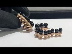 κόσμημα σκουλαρικιών 18k Cartier κοσμήματος συνήθειας πολυτέλειας σκουλαρικιών διαμαντιών καλής ποιότητας