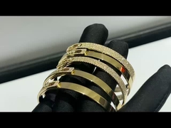 βραχιόλι Messika διαμαντιών επιθυμίας 18k κοσμήματος διαμαντιών πολυτέλειας εμπορικών σημάτων συνήθειας