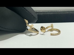 εμπορικό σήμα πολυτέλειας σκουλαρικιών Cartier κατασκευαστών κοσμήματος εργοστασίων