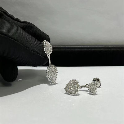 18k Gold Serpent Earrings For Women