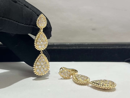 China Jewelry Manufacturer Real Diamond Jewelry Luxury Diamond Earrings jewelry wish luxury brand jewelry