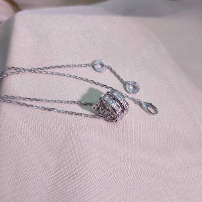 Luxurious White Gold Custom High End Jewelry Custom Made and Luxurious