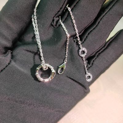Luxurious White Gold Custom High End Jewelry Custom Made and Luxurious