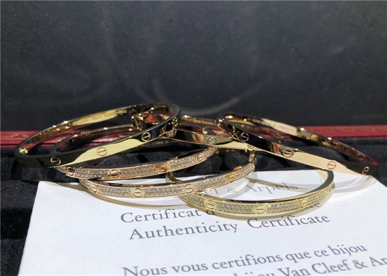Unisex Brand Love Bracelet Customization Available diamond jewelry factory