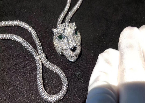 Custom White Gold Brand Jewelry For Enterprise Anniversary Party