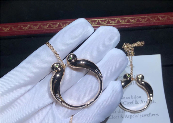 Personalized Luxury Brand Necklace Animal Design In 18K Yellow Gold