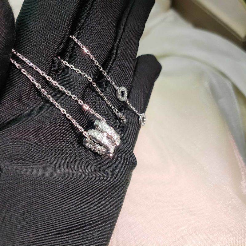 Luxurious White Gold Custom High End Jewelry Custom Made and Luxurious