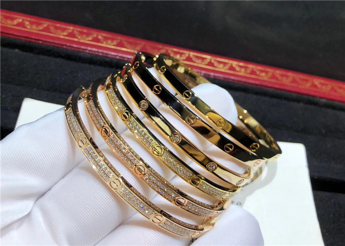 Unisex Brand Love Bracelet Customization Available diamond jewelry factory