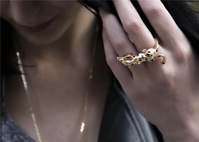 Customized Brand Tiger Ring For Young Women / Ladies / Girls