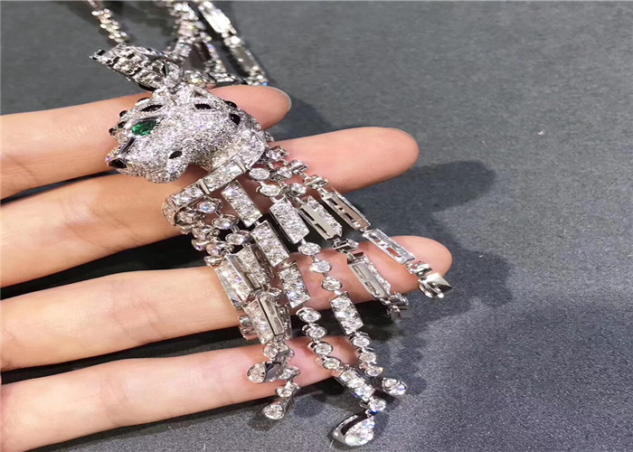Magnificent Brand Jewelry , Customizable Panthère De Brand Necklace High end custom jewelry manufacturer