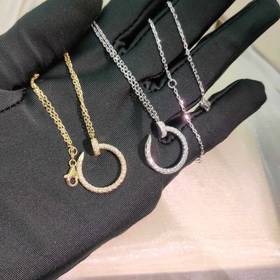 Υψηλής καθαρότητας 18K χρυσό διαμαντένιο κοσμήματα με μοντέρνο στυλ και κούκλα χωρίς φθορισμό διαμαντένιο πετράδι
